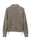 BEAMS BOY / 5ゲージ プレーティング ハイネック ニット