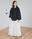 BEAMS BOY / サイン ギャザー スモック