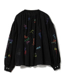 BEAMS BOY / サイン ギャザー スモック