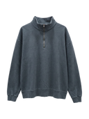 BEAMS / ルーズ ハーフジップ スウェットシャツ