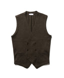 GRAN SASSO × Brilla per il gusto / 別注 ニットダブルジレ