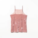 Ray BEAMS / クラッシュ ベロア キャミソール