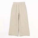 maturely / Hem Cut Off Flare Jersey Pants