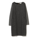 BEAMS HEART / 異素材コンビ ニット ワンピース