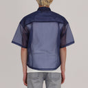 VAPORIZE / Organdy Short Sleeve Shirt