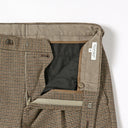 BEAMS HEART / チェック柄 ジャージニットスラックス