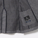 BEAMS HEART / ハードマン リネン セミオーバーシルエット ジャケット