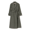 BEAMS LIGHTS / ガンクラブチェック柄 ベルテッドコート