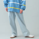 BEAMS / セルビッチ ワイド デニムパンツ