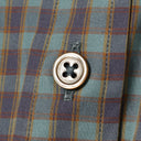 SEDAN / Poplin Plaid Big Button Down Shirt