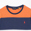 RALPH LAUREN / カスタムスリム フィット マルチストライプド Tシャツ