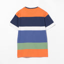 RALPH LAUREN / カスタムスリム フィット マルチストライプド Tシャツ