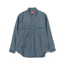 BEAMS / ヘリンボーンチェック イージーフィット ワークシャツ