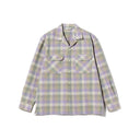 BEAMS / オンブレチェック ルーズフィット オープンカラーシャツ