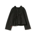 BEAMS JAPAN / バックトゥフロント フリル ブラウス