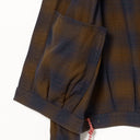 BEAMS JAPAN / インディゴ オンブレチェック ブルゾン