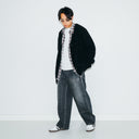 BEAMS / 7ゲージ ソリッドシャギー カーディガン