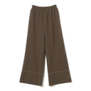 B:MING by BEAMS / オーガニックコットン 麻混 ワイドパンツ