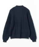 BEAMS / ケーブル編み クルーネックニット